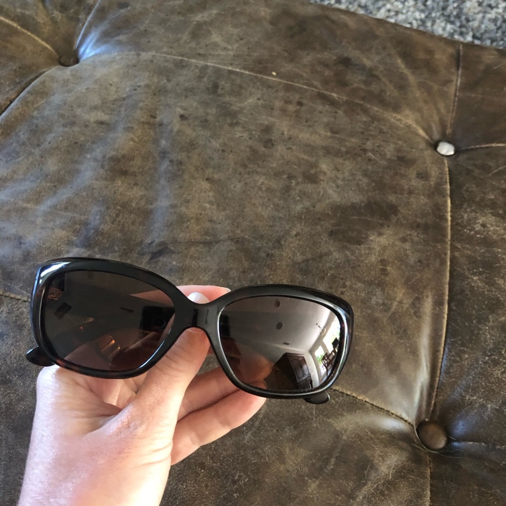 Foster Grant Black Women's Oversized Sunglasses